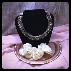 Gold Cz Diamond Necklace